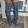 Cargo Denim Boots