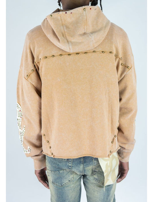 KHAKI INFERNO HOODIE